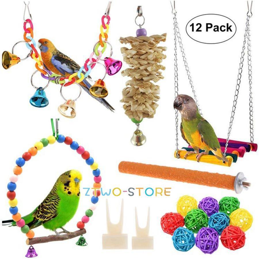 インコ おもちゃ バードトイ 鳥おもちゃ 鳥グッズ 鳥の遊び場 吊下げタイプ玩具 セキセイインコ かじり..