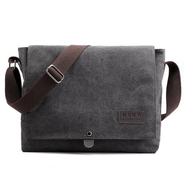 ショルダーバッグ メンズ 大きめバッグ 帆布 14センチPC収納可能 カバン キャンバス 鞄 斜め掛け メッ..