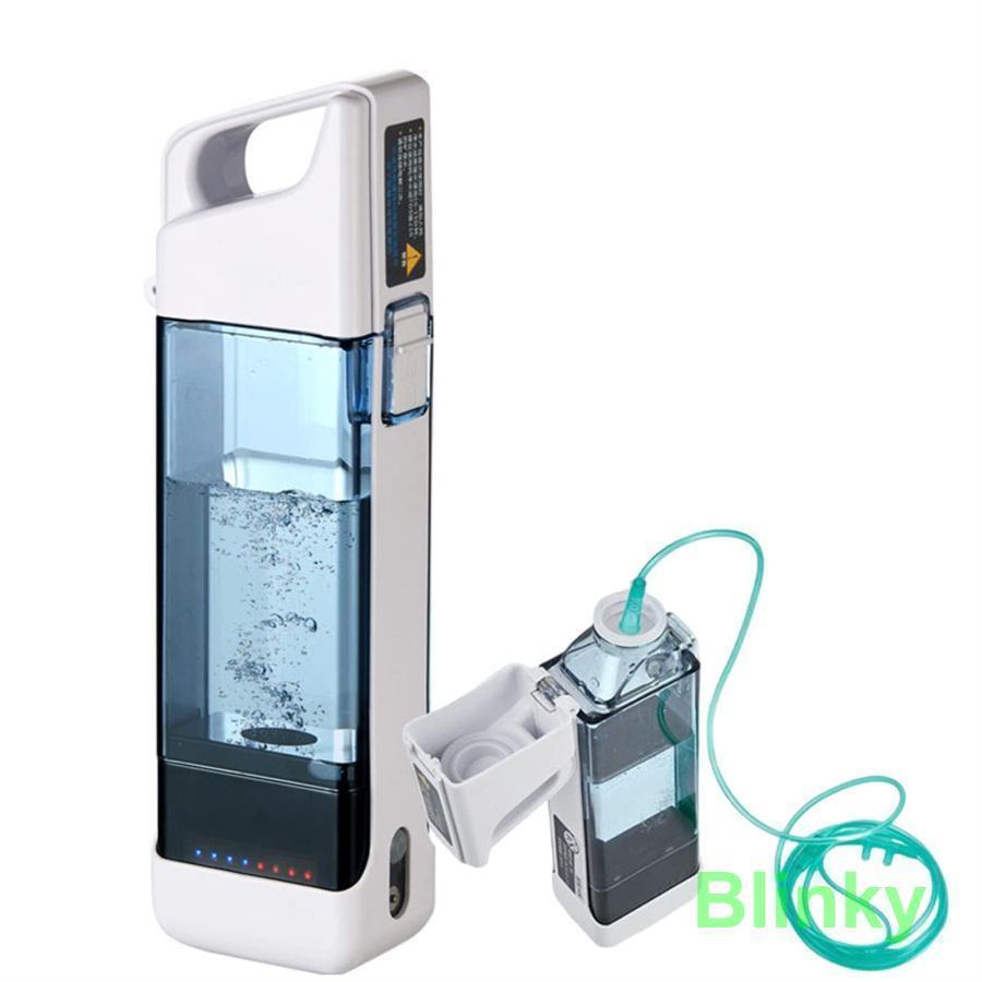 吸入器付き水素水生成器、ポータブル水素リッチウォーターカップ、イオン水生成器、1500~3000PPB/ 300m..