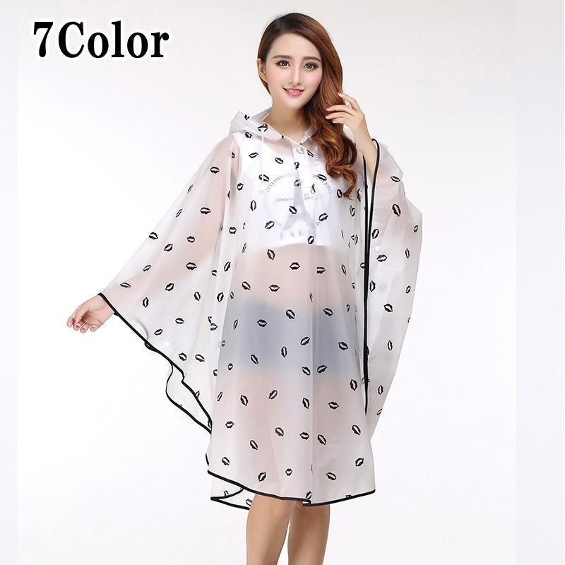 マント型レインコート ポンチョレインコート レディース 女性用 レインウェア カッパ 雨がっぱ 雨合羽 雨具 防水 フード付き パーカー プルオーバー