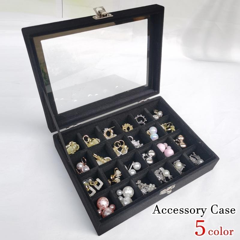 アクセサリーボックス アクセサリーケース ジュエリーボックス レディース 女性 メンズ 男性 ユニセックス 男女兼用 収納雑貨 収納ボックス 四角形