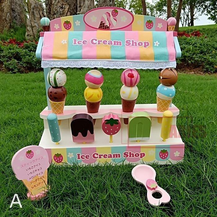 知育玩具　おもちゃ　子供用品　キッズ　女の子　男の子　ままごと　アイスクリーム　プレゼント　遊び　楽しい1206ST1-AL61(3)