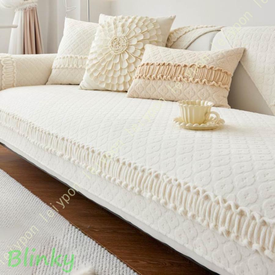 ソファーカバー 2人掛け 3人掛け 肘付き ソファーシーツ 滑り止め付き マルチカバー ヨーロッパ 多機能..