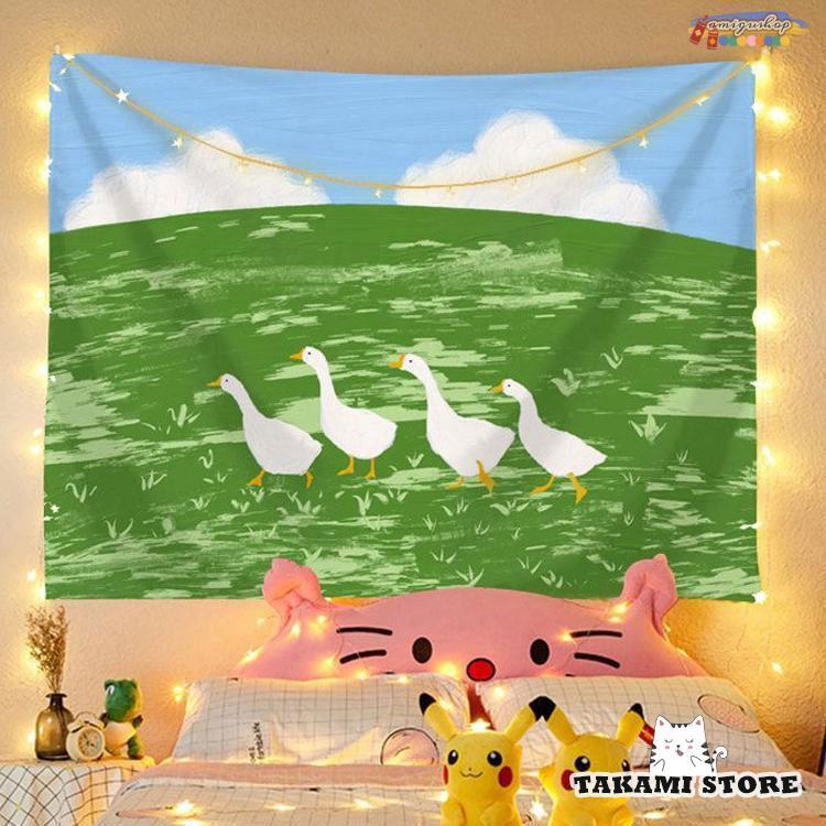 タペストリー 背景布 リモートワーク テレワーク 目隠し 壁掛け 掛け物 壁吊り 寝室 生放送　写真撮影..