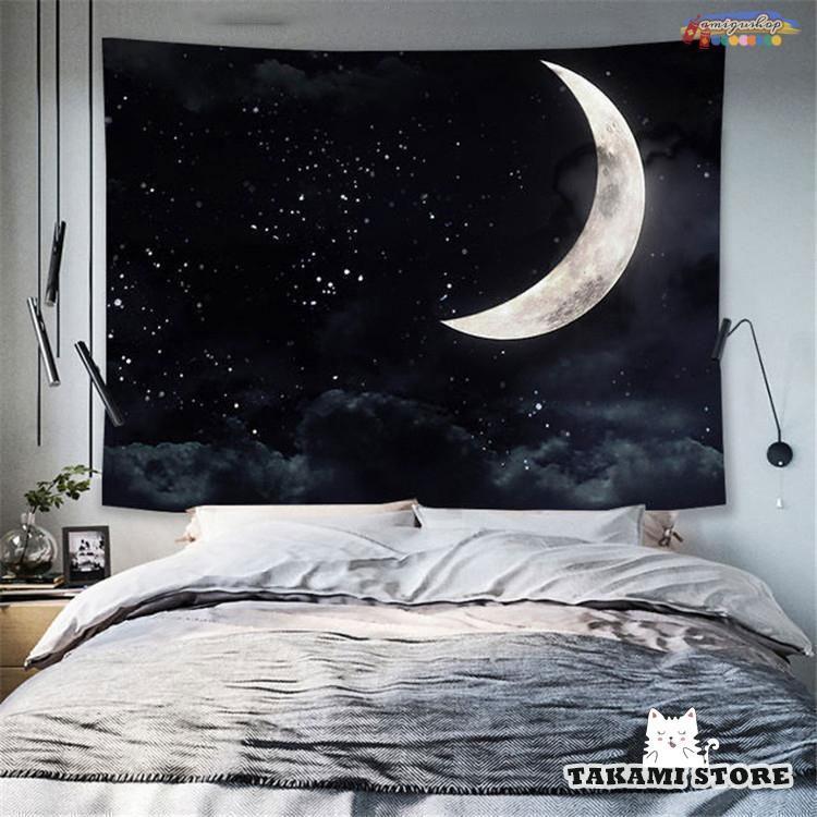 タペストリー 背景布 リモートワーク テレワーク 目隠し 壁掛け 掛け物 壁吊り 寝室 生放送　写真撮影..