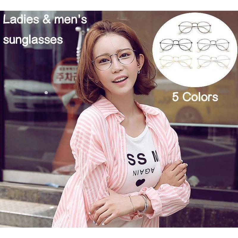 眼鏡 伊達メガネ ファッションメガネ 度なし クリアレンズ 丸 ラウンド レディース メンズ 女性 男性 ..