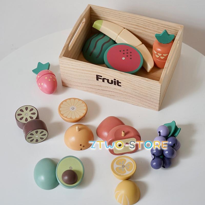 おままごと 木製 お菓子 食材 セット アイスクリーム ケーキ キッチン ごっこ遊び 女の子 木箱入り 知..