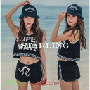 水着 体型カバー タンキニ ビキニ 3点セット水着 レディース 韓国風 ファッション 水着 可愛い スイムウェア セパレート 紫外線カット 水泳 女性用