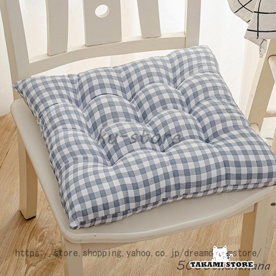 シートクッション 椅子 座布団 チェア用 クッション 食卓椅子用クッション ダイニング 北欧 低反発 可..