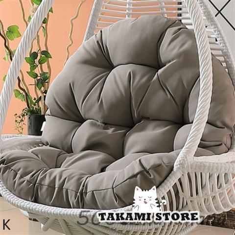 ハンギングチェア 座布団 エッグ型 アウトドア 防水 UVカット 座面クッション ハンモックチェアクッシ..