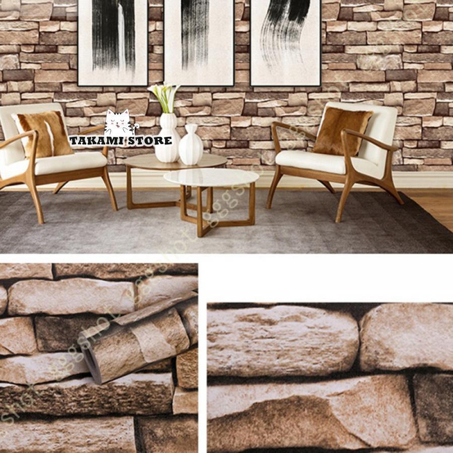 壁紙 レンガ 壁紙シートウォールデコシート はがせる壁紙 壁紙 シール 無地 北欧 男前 diy リメイクシ..
