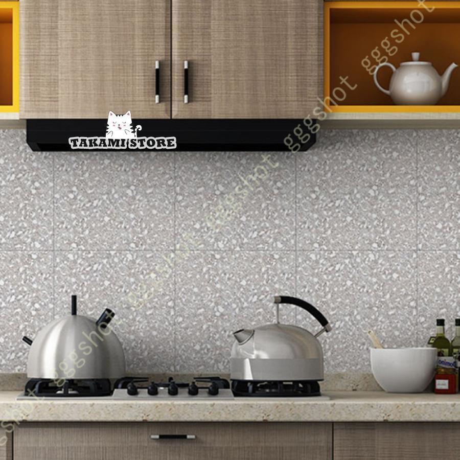 大理石フロアタイル リメイク シート フロアシート 10枚入り 壁紙 防水 防汚 シート 接着剤不要 リフォ..