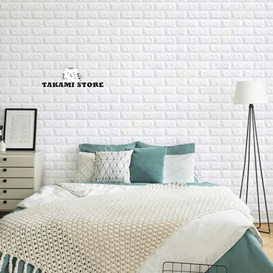 壁紙シール レンガシート 立体壁紙 3D リメイクシート はがせる おしゃれ カッティングシート 防水 防..