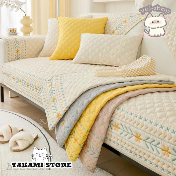 ソファーカバー かけるだけ 犬猫対策 替えソファカバー ソファーシート 滑り止め 座面カバー 現代風 肘..