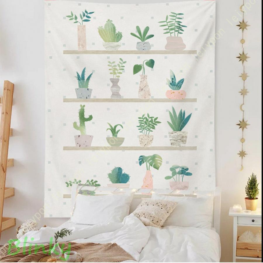 インテリア タペストリー おしゃれ 北欧 風景 花海 大判 大きい 雲 空 部屋 飾り 飾り付け 季節 窓 景..