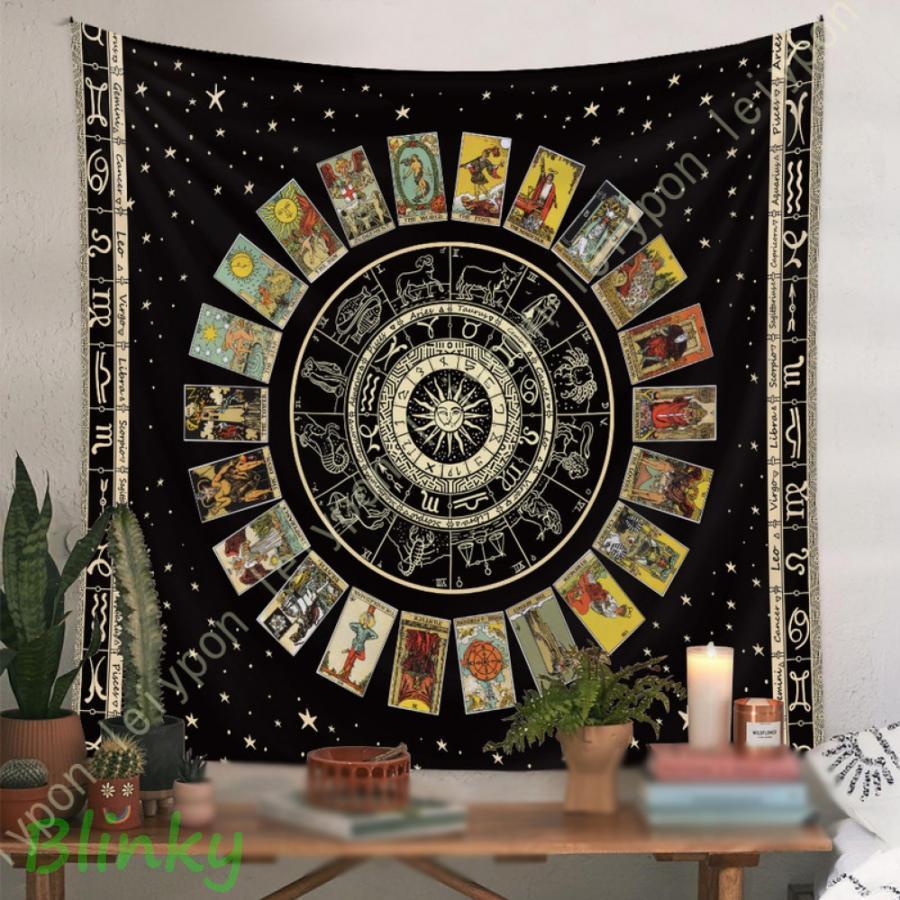 タペストリー 多機能壁掛け プリント 太陽 背景布 インテリア 飾り 模様替え 飾り用 装飾用 大判 ポス..