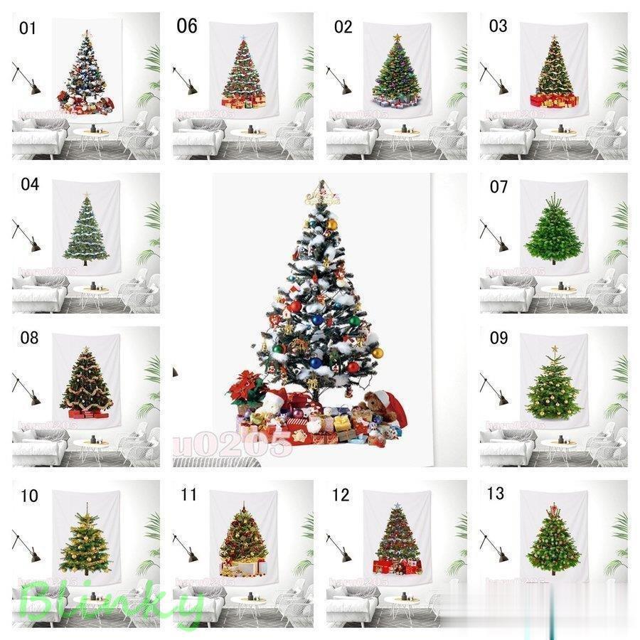 クリスマスツリー タペストリー 壁掛け クリスマス 飾り 装飾 絵 布 大判 ガーランド オーナメント パ..