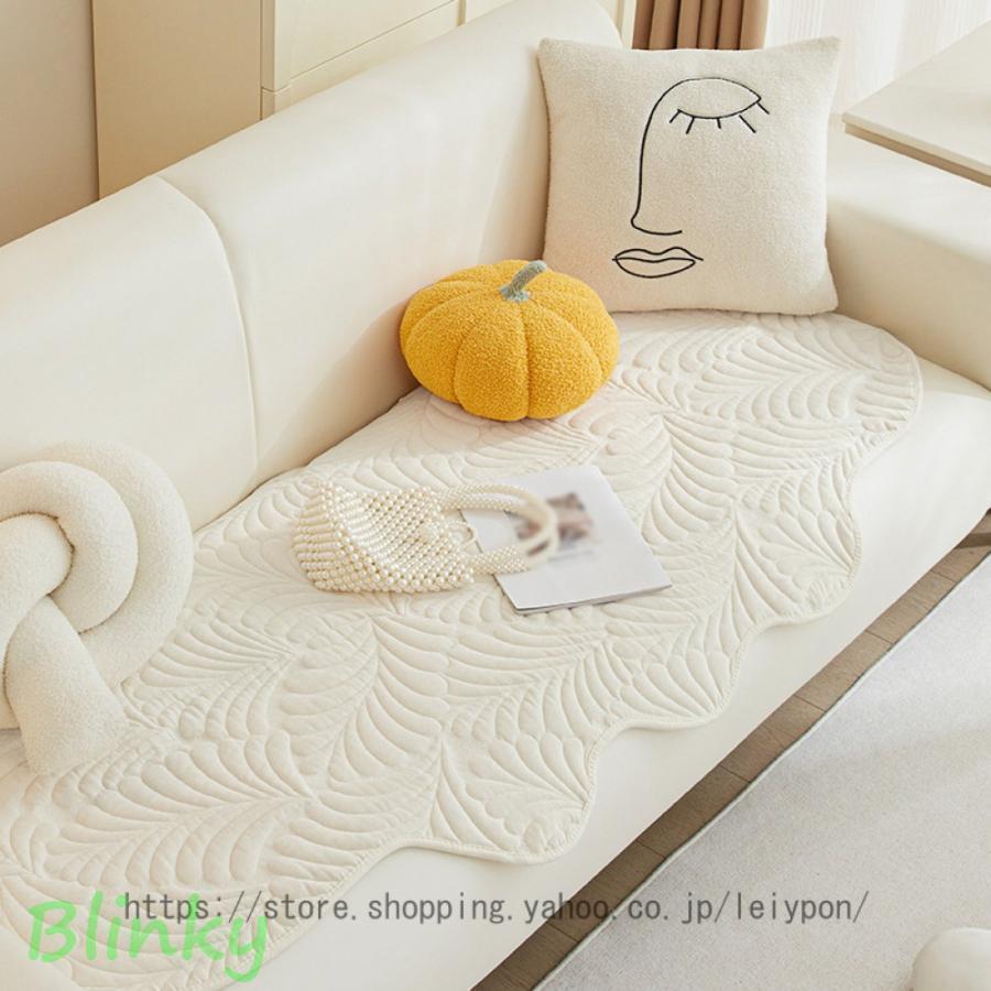 北欧デザイン 厚手 シープ調 ソファーカバー ベロア ソファカバー キズ防止 肘あり 肘付き 柔らか 北欧..