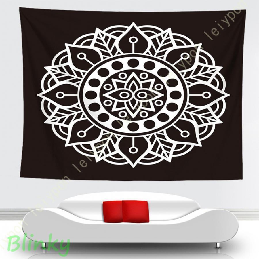 タペストリー 壁掛け おしゃれ プリント 布ポスター ボヘミアンタペストリー 花柄 多機能 インテリア ..