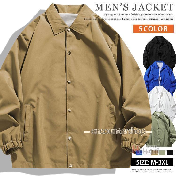 コーチ メンズ ウインドブレーカー 裏地付き ライトアウター ストリート カジュアル コーチ