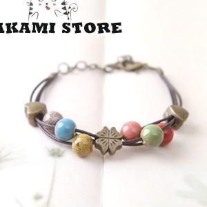 2点セット ブレスレット バングル レディース レディースアクセサリー 陶磁器 腕飾り 腕輪 アクセサリー オシャレ プレゼント ギフト 贈り物