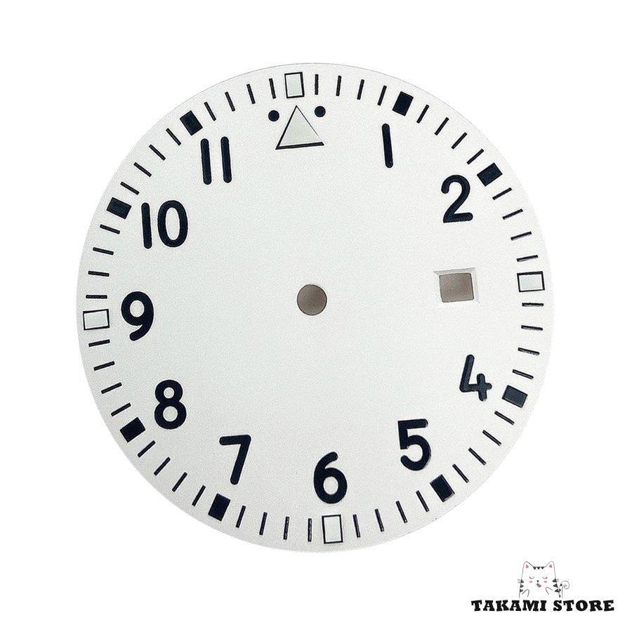 ミヨタ2813用1.31インチ時計ダイヤル修理部品カレンダー表示