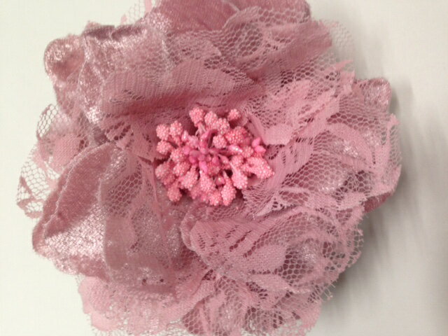 コサージュ ピンク 結婚式 入学式 卒業式 謝恩会 式典 パーティー 髪飾り レース ベロア 安全ピン クリップ ダリア 大きめ 華やか 結婚式 フォーマル 母...