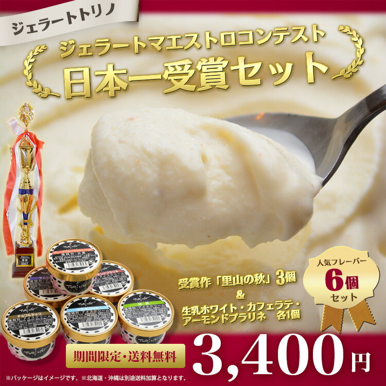 【送料無料】ジェラートマエストロコンテスト日本一受賞セット ジェラート アイス アイスクリーム 牧場のサムネイル