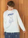 楽天gelato pique／ジェラートピケ【SALE／20％OFF】【UNISEX】ワンポイントロンT gelato pique ジェラートピケ トップス カットソー・Tシャツ ホワイト【RBA_E】【送料無料】[Rakuten Fashion]