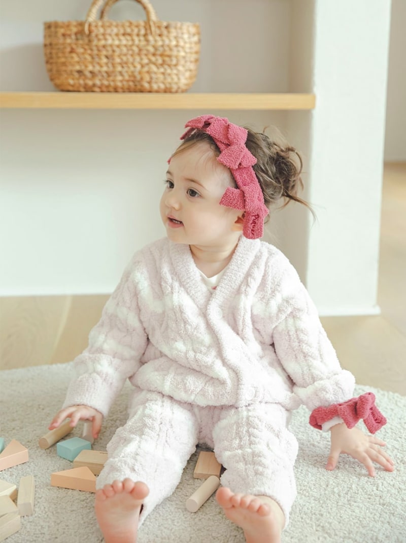 【SALE／30%OFF】【BABY】エアモコリボンヘアバンド gelato pique ジェラートピケ マタニティウェア・ベビー用品 その他のベビーグッズ レッド【RBA_E】[Rakuten Fashion]