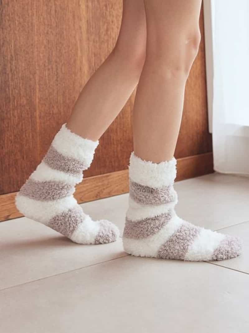 ジェラート2ボーダーソックス gelato pique ジェラートピケ インナー・ルームウェア その他のインナー..