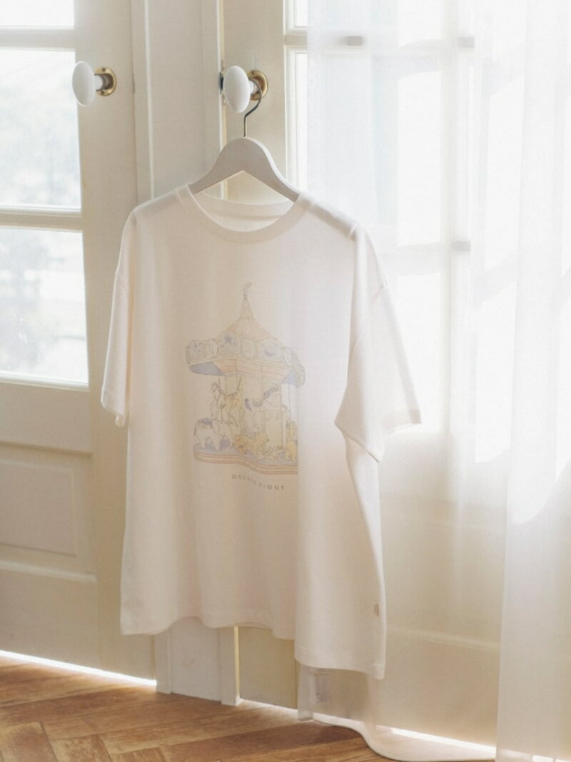 メリーゴーランドワンポイントTシャツ gelato piqu