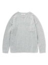 楽天gelato pique／ジェラートピケ【SALE／30％OFF】【HOMME】ブークレプルオーバー gelato pique ジェラートピケ トップス スウェット・トレーナー グレー イエロー【RBA_E】【送料無料】[Rakuten Fashion]