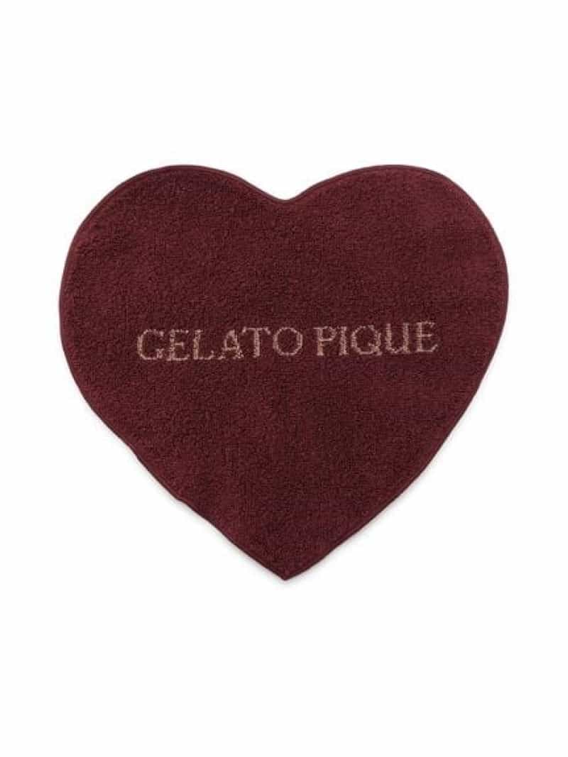 ジェラートピケ ハンドタオル 【SALE／20%OFF】【Bitter】 ハートハンドタオル gelato pique ジェラートピケ ファッション雑貨 ハンカチ・ハンドタオル レッド【RBA_E】[Rakuten Fashion]