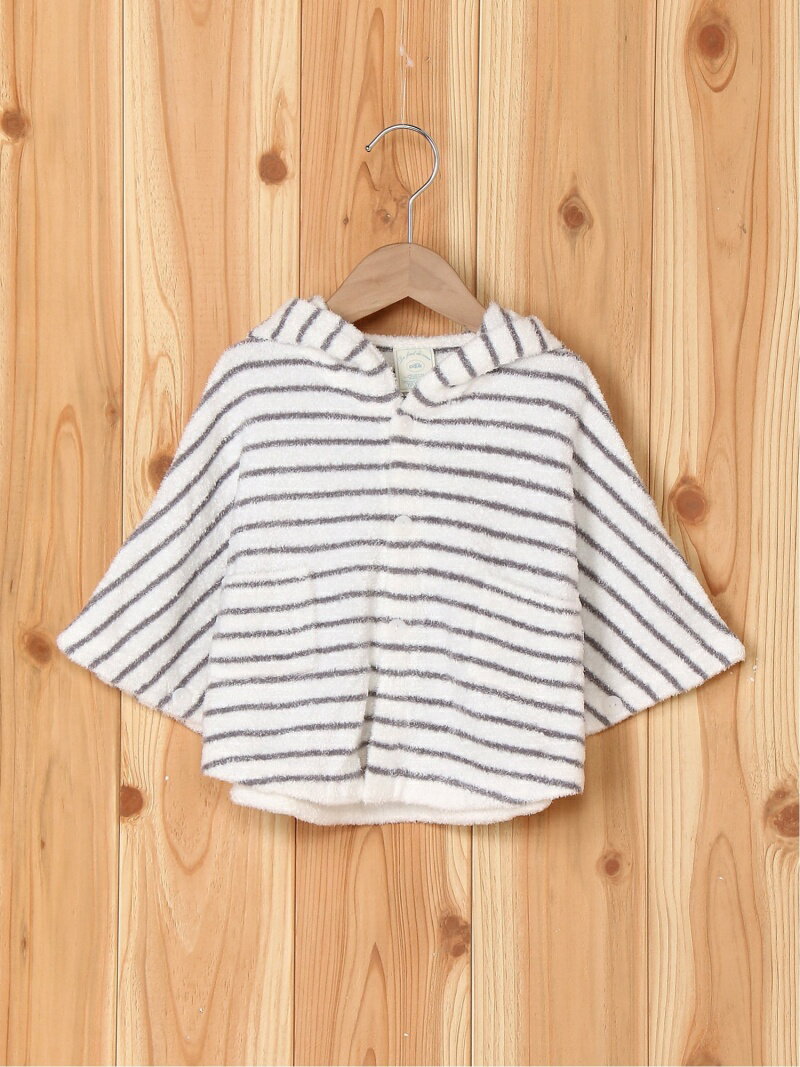 【SALE／30%OFF】スムーズィーピンBDbabyポンチョ gelato pique ジェラートピケ ジャケット・アウター その他のジャケット・アウター グレー ピンク【RBA_E】【送料無料】[Rakuten Fashion]のサムネイル