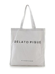 ホビートートバッグ gelato pique ジェラートピケ バッグ エコバッグ・サブバッグ ホワイト ブラック イエロー レッド オレンジ ピンク パープル ブルー[Rakuten Fashion]