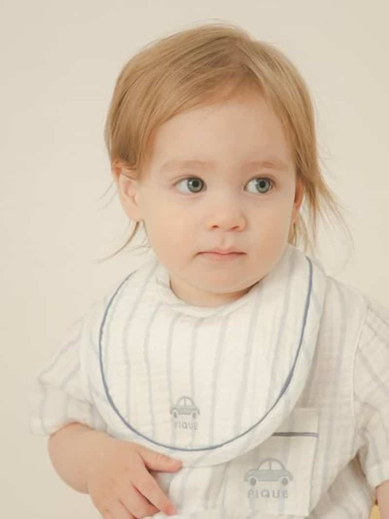 【販路限定】【BABY】ストライプガーゼスタイ gelato pique ジェラートピケ マタニティウェア・ベビー用品 スタイ・よだれかけ[Rakuten Fashion]