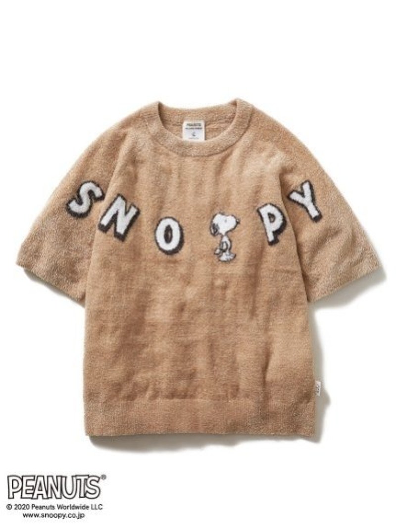【SNOOPY】【HOMME】JQDプルオーバー gelato pique ジェラートピケ インナー・ルームウェア パジャマ ベージュ グレー【送料無料】[Rakuten Fashion]のサムネイル