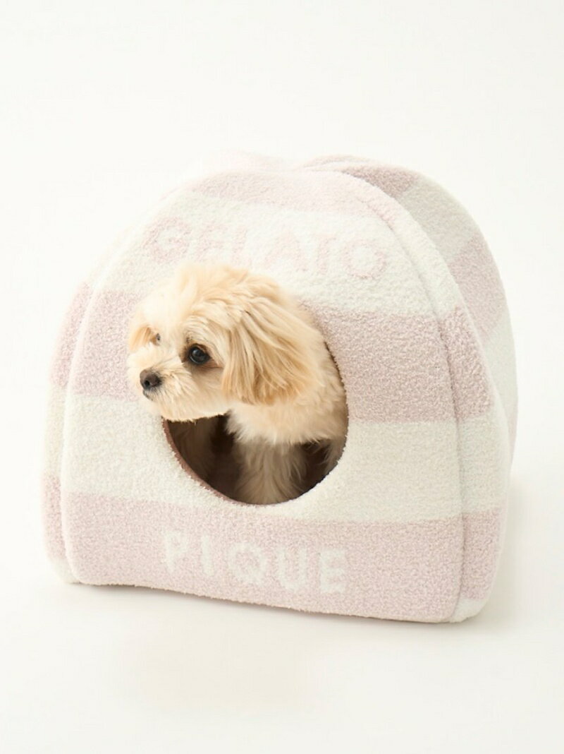 【CAT&DOG】【販路限定商品】ベビモコハウス GELATO PIQUE CAT&DOG ジェラートピケ ペット用品 ペット用ベッド・マット・クッション ホワイト ピンク ブルー【送料無料】[Rakuten Fashion] 2