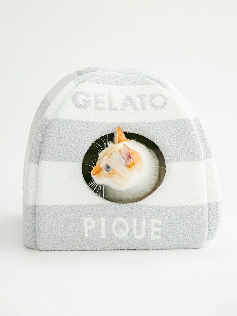 【CAT&DOG】【販路限定商品】ベビモコハウス GELATO PIQUE CAT&DOG ジェラートピケ ペット用品 ペット用ベッド・マット・クッション ホワイト ピンク ブルー【送料無料】[Rakuten Fashion] 3