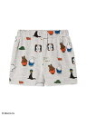 【Dick Bruna】【BABY】【接触冷感】総柄ショートパンツ gelato pique ジェラートピケ パンツ その他のパンツ ピンク イエロー グレー【...