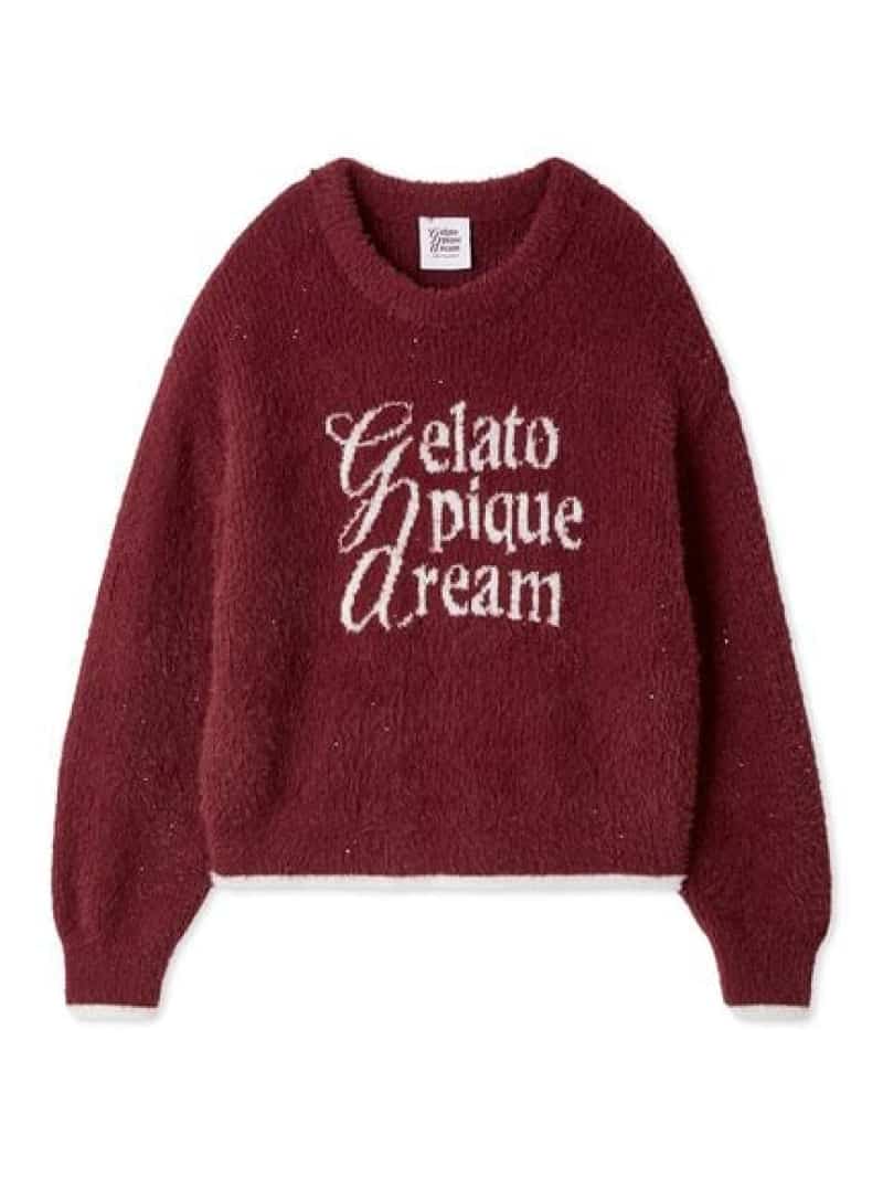 ラメフェザープルオーバー gelato pique ジェラートピケ インナー・ルームウェア その他のインナー・ルームウェア レッド ピンク【送料無料】[Raku...
