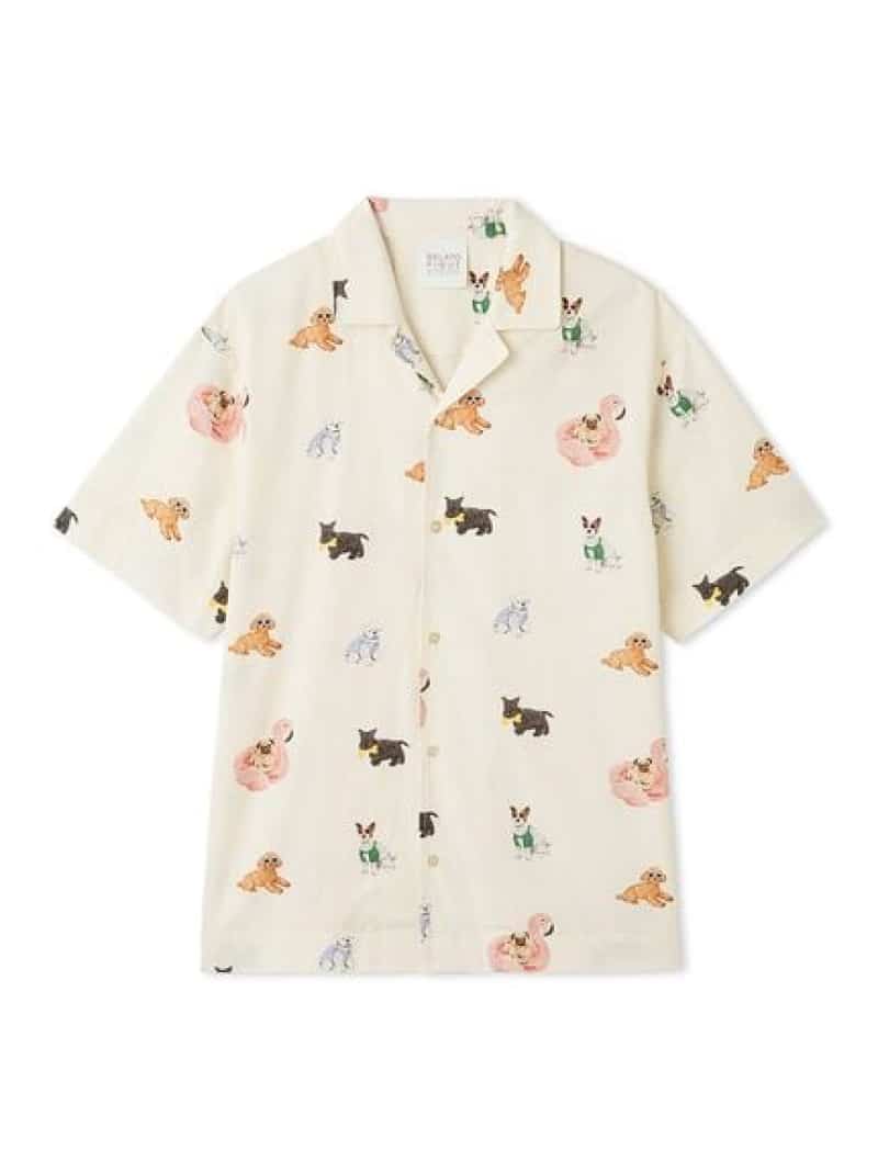 【SALE／30%OFF】【UNISEX】SUMMER DOG総柄シャツ gelato pique ジェラートピケ トップス カットソー・Tシャツ ピンク【RBA_E】【送料無料】[Rakuten Fashion]のサムネイル