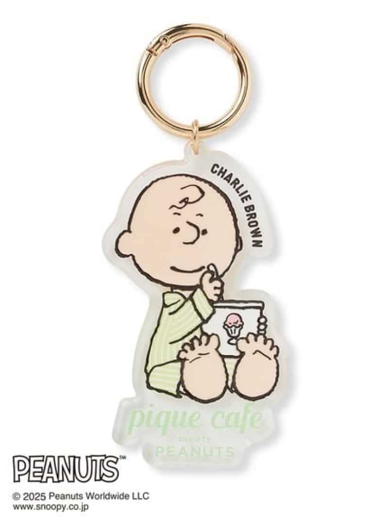 【PEANUTS】オリジナルアート アクリルキーチェーン gelato pique ジェラートピケ インテリア・生活雑..