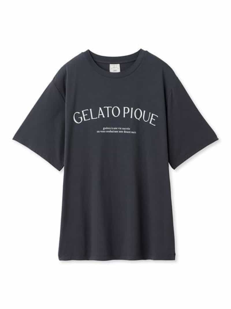 レーヨンロゴTシャツ gelato pique ジェラートピ