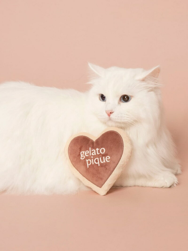 【CAT&DOG】【販路限定商品】ハートクッキートイ GELATO PIQUE CAT&DOG ジェラートピケ ペット用品 その他のペット用品 レッド[Rakuten Fashion]