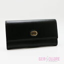 【598531】グッチ 財布 GUCCI インターロッキングG マリーナ 黒カーフ 中古【質屋出店】(4)
