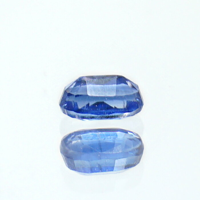 ブルーカイヤナイト ルース 0.4ct オーバルカット インド オリッサ産 【 一点もの ...