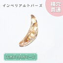 【楽天スーパーSALE 30%OFF】 天然石 月型ビーズ インペリアルトパーズ 18×6mm ブラジル産 月型 横穴貫通 穴あき ビーズ 月 ムーン オリジナ...