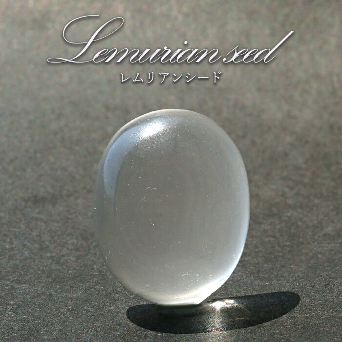【楽天スーパーSALE 30%OFF】 レムリアンシード ルース オーバル 【一点物】 コロンビア産 Lemurian Seed 稀少石 浄化 天然石 パワース...